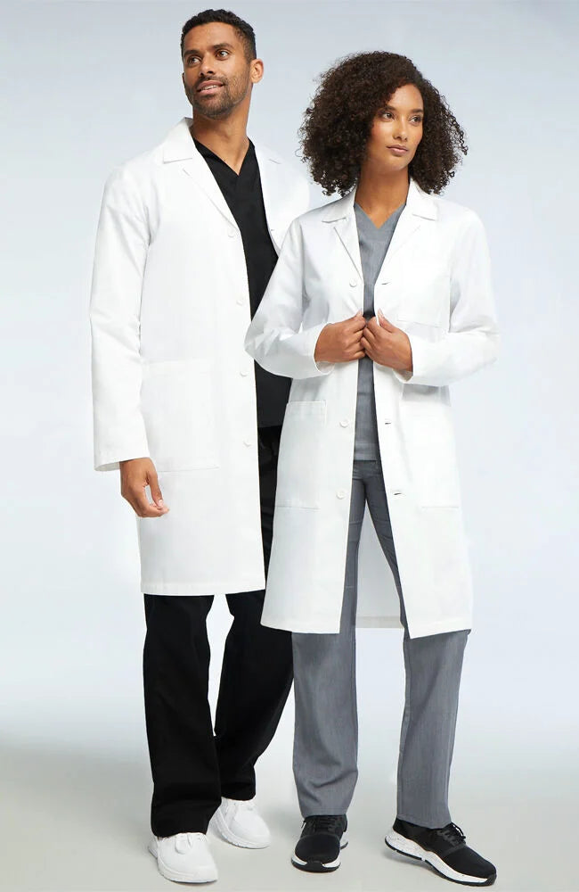 Bata de laboratorio Allheart unisex con bolsillo para iPad