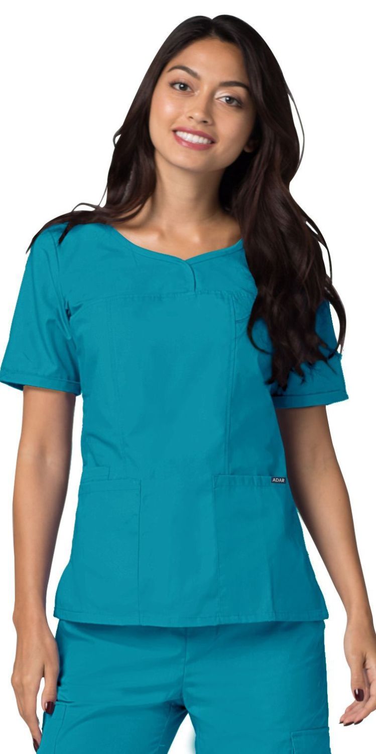 Adar Universal Sweetheart V-Neck Top