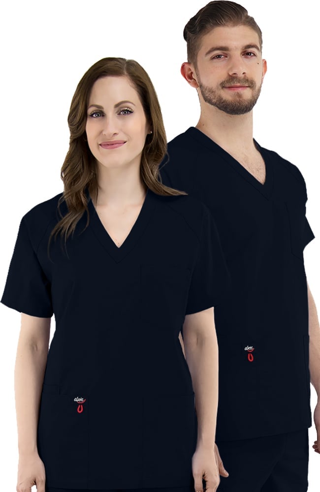 Allheart Elate: Camiseta médica unisex con cuello en V