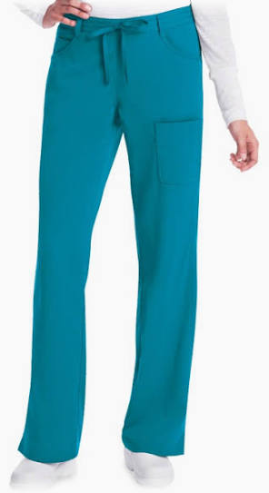 NRG Junior Fit 4-Pocket Straight Leg Scrub Pants