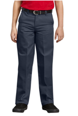 Dickies Schoolwear Boys Regular Flat Front Pants