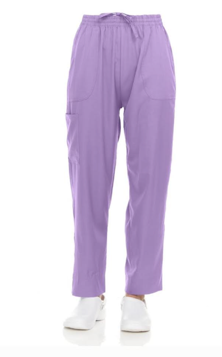 Pepino Uniforms Unisex Elastic Waist Cargo Stretch Pants