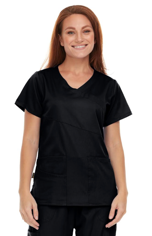 Blusa quirúrgica de cuello alto de Pepino Uniforms