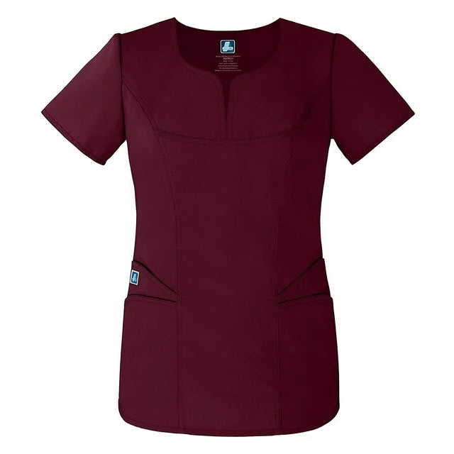 Top de glamour con bolsillo curvo universal Adar