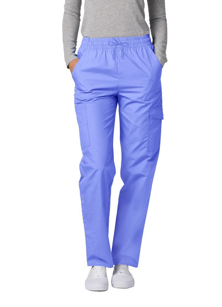 Adar Universal Tall Unisex Multi Pocket Cargo Scrub Pants