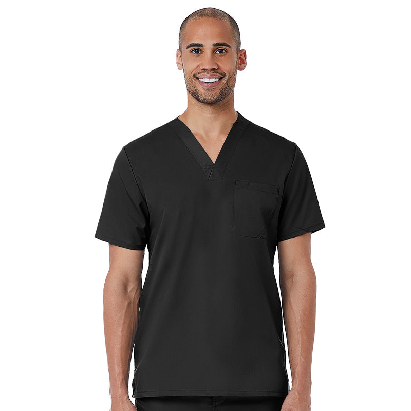 Maevn EON Mens 1-Pocket V-Neck Tuck In Scrub Top