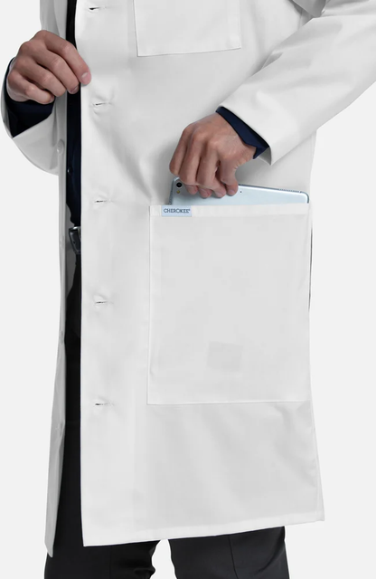Bata de laboratorio con botones delanteros de 38" para hombre Project Lab by Cherokee