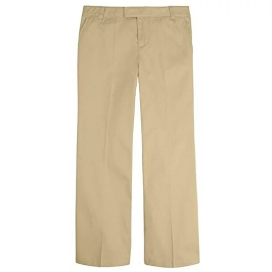 French Toast Girls Slim Adjustable Waist Twill Bootcut Pants