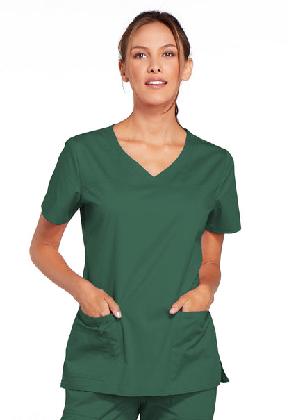 Cherokee Workwear Core Stretch V-Neck Scrub Top