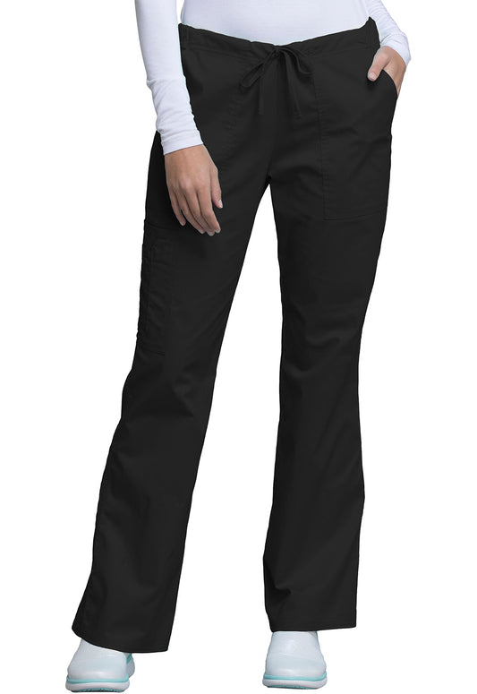 Pantalones de uniforme médico Cherokee Workwear Core Stretch Tall con cordón