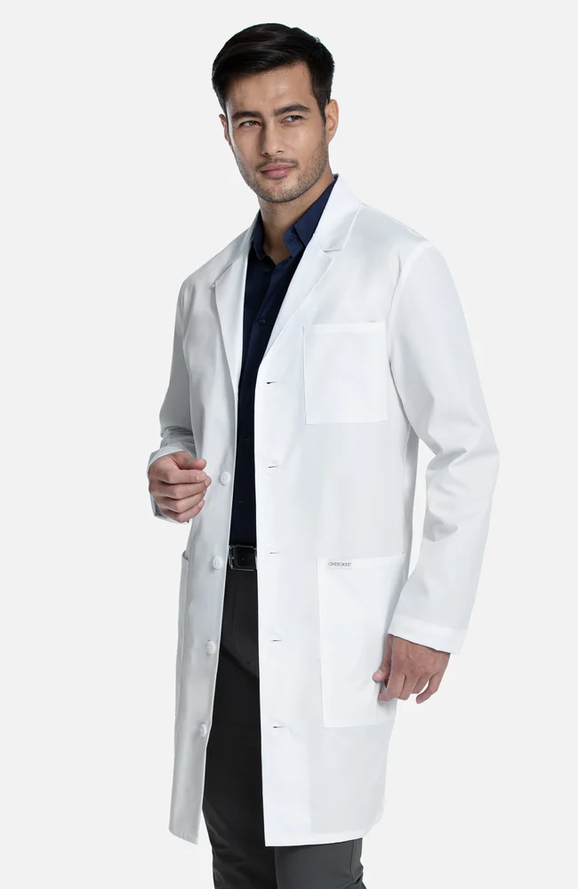 Bata de laboratorio con botones delanteros de 38" para hombre Project Lab by Cherokee