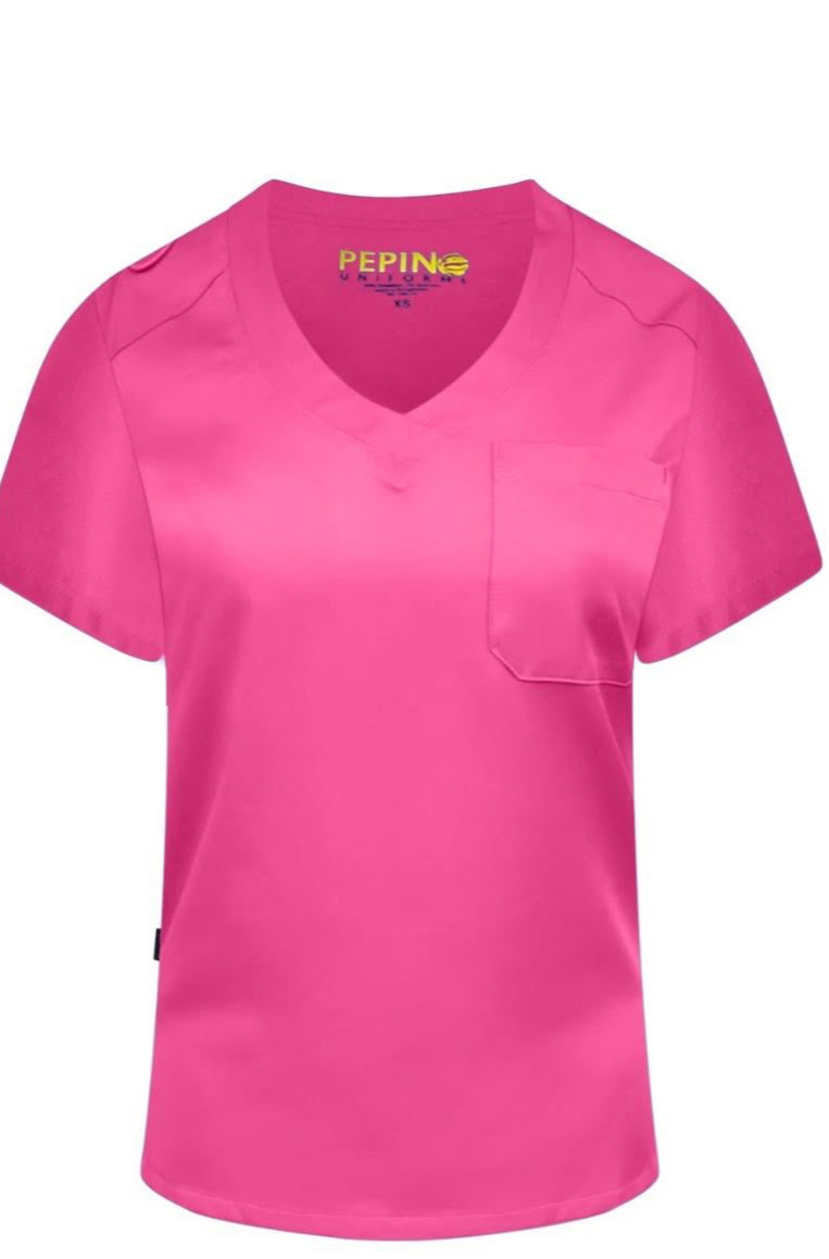 Pepino Uniforms 1-Pocket Tuck In Scrub Top