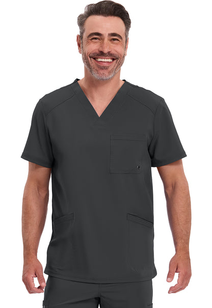 Cherokee Infinity Mens V-Neck Scrub Top