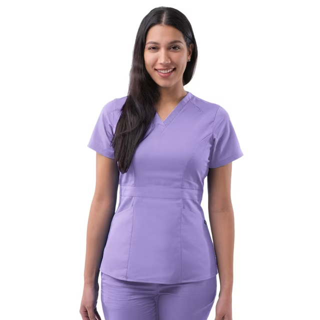 Blusa médica peplum a medida Adar Pro