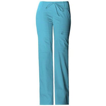 Cherokee LUXE Jr. Fit Low-Rise Drawstring Cargo Scrub Pants