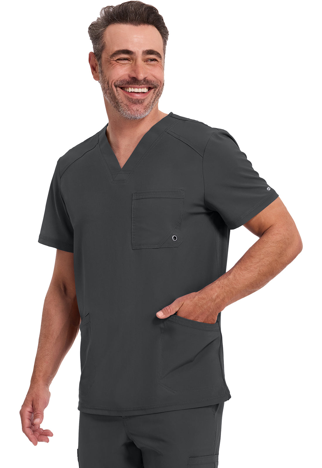 Cherokee Infinity Mens V-Neck Scrub Top