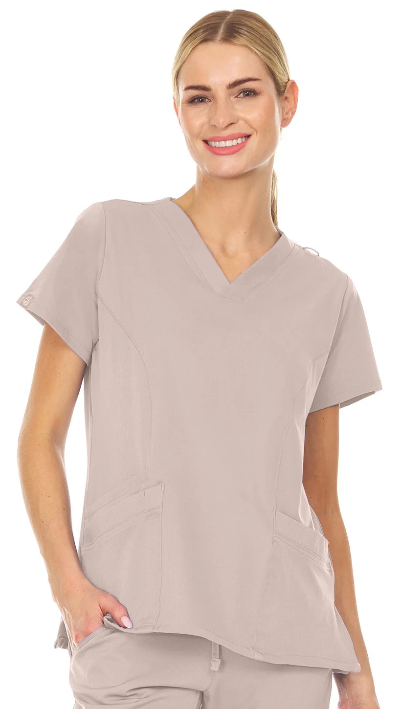 Medichic Eleanor V-Neck Scrub Top