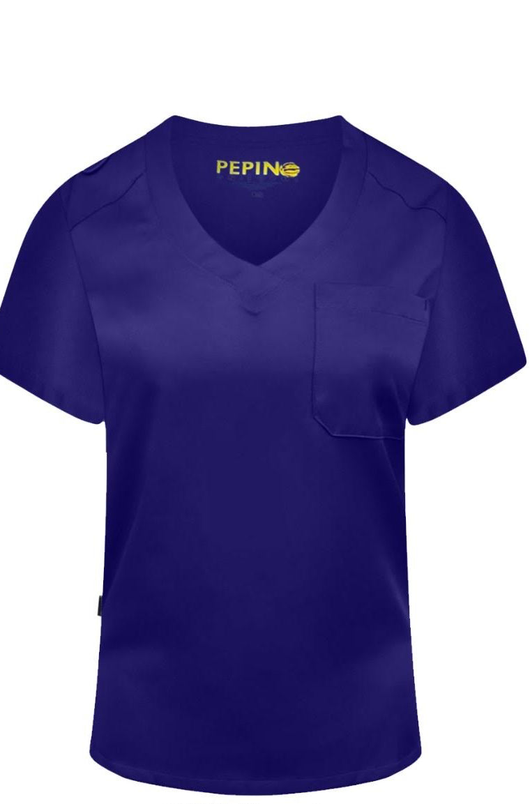 Pepino Uniforms 1-Pocket Tuck In Scrub Top