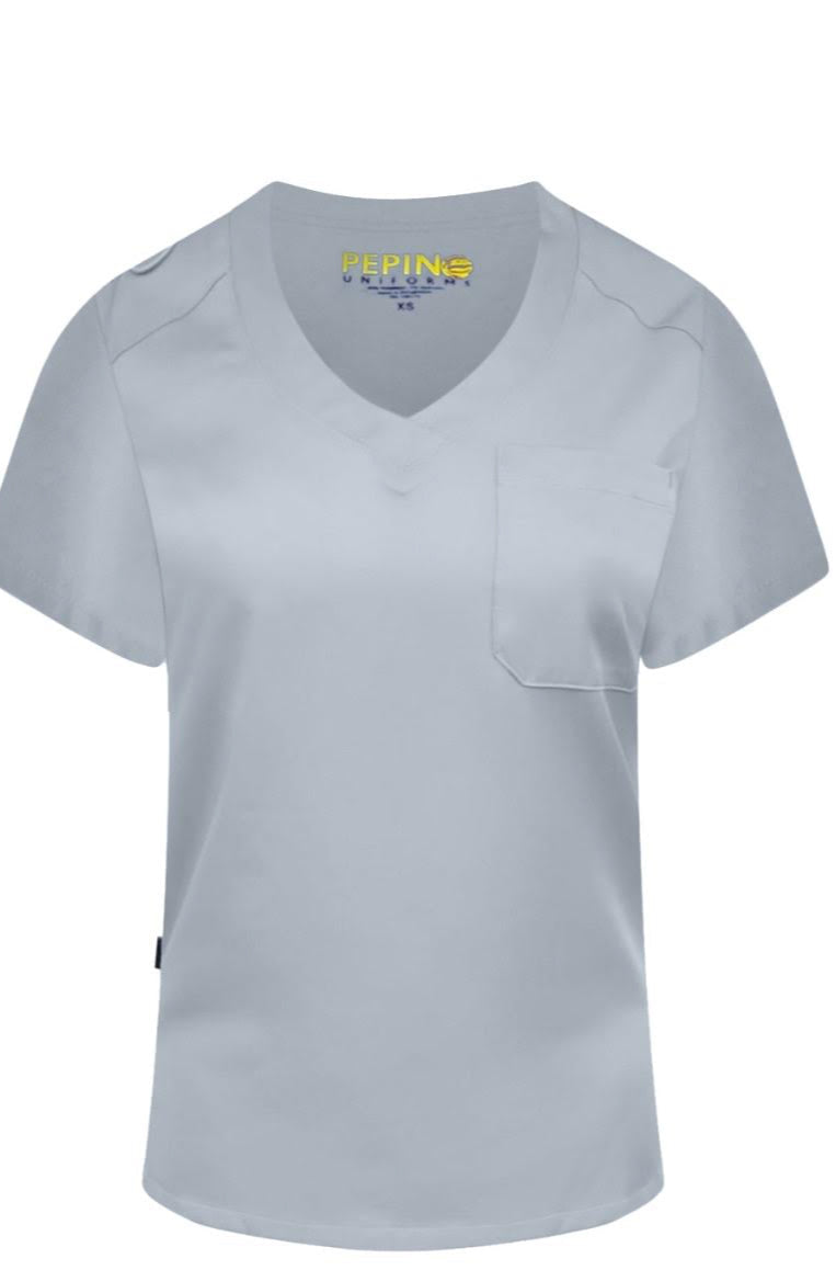 Pepino Uniforms 1-Pocket Tuck In Scrub Top