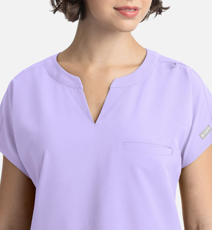 Maevn Momentum Dolman Tuck-In Scrub Top