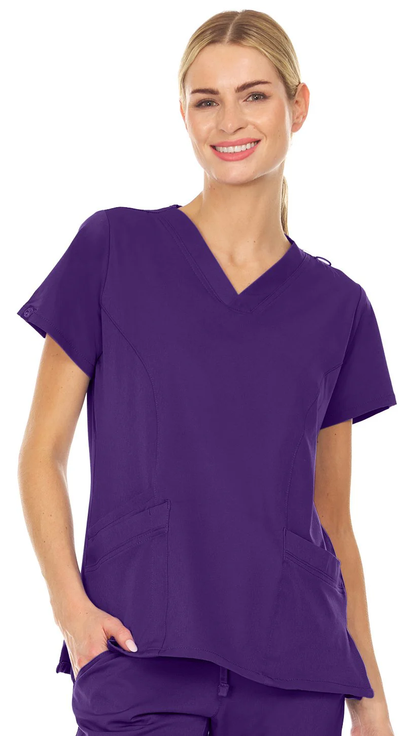 Medichic Eleanor V-Neck Scrub Top