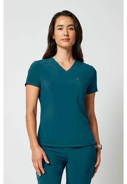 Cherokee Allura 1-Pocket Tuck In V-Neck Scrub Top