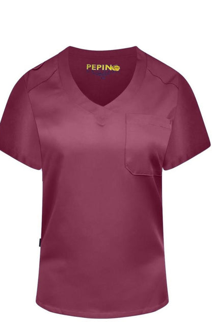 Pepino Uniforms 1-Pocket Tuck In Scrub Top