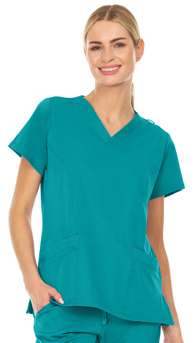 Medichic Eleanor V-Neck Scrub Top