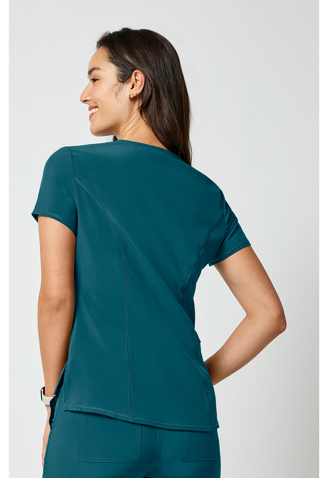 Cherokee Allura 1-Pocket Tuck In V-Neck Scrub Top