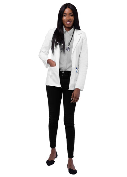 Blouse de laboratoire sur mesure Adar Universal pour femmes de 28 po 