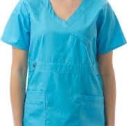 Top cruzado simulado de sarga para bebé de Hey Collection 