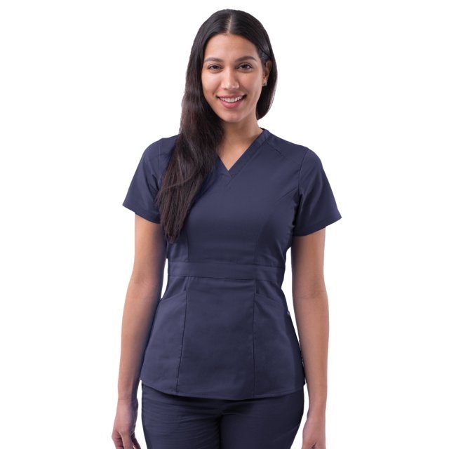 Blusa médica peplum a medida Adar Pro