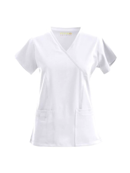 Pepino Uniforms Mock Neck Scrub Top