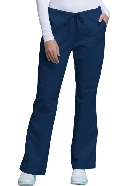 Pantalones Cherokee Workwear Core Stretch con cordón, talla petite