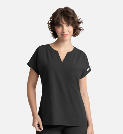 Maevn Momentum Dolman Tuck-In Scrub Top