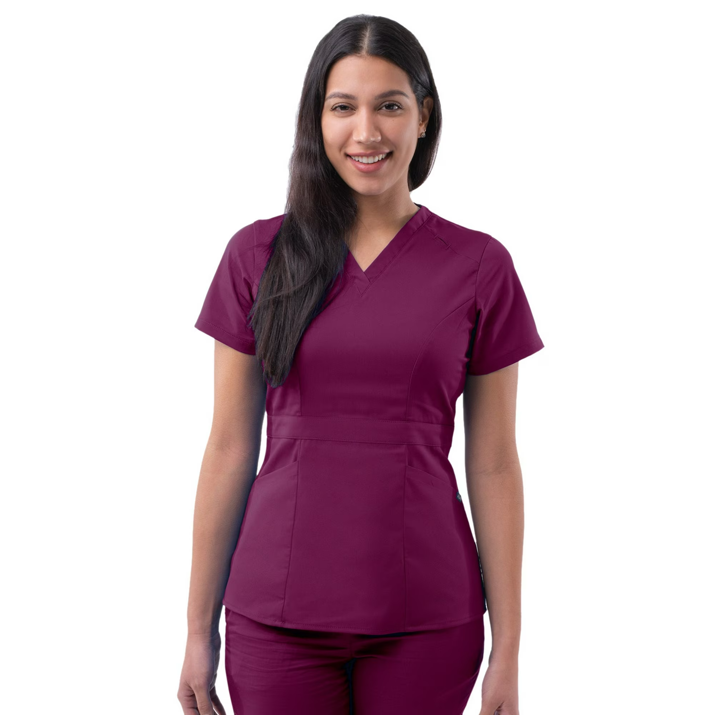 Blusa médica peplum a medida Adar Pro