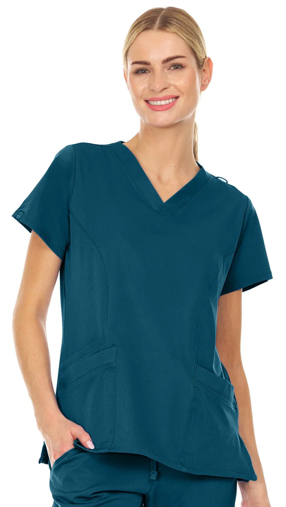 Medichic Eleanor V-Neck Scrub Top