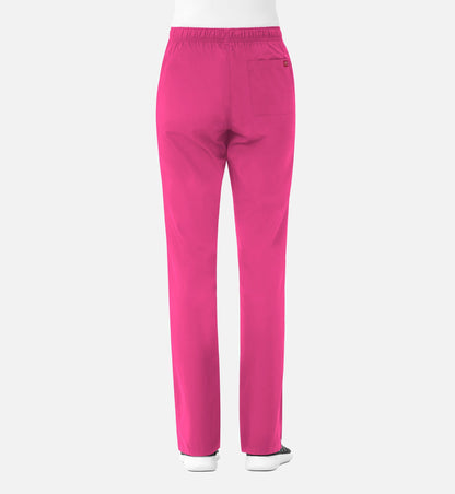 Maevn Red Panda Half Elastic Waist Scrub Pants