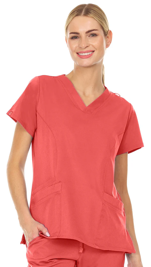 Medichic Eleanor V-Neck Scrub Top
