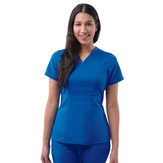 Blusa médica peplum a medida Adar Pro